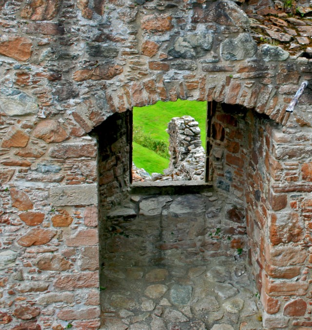 Castle window, Scotland
