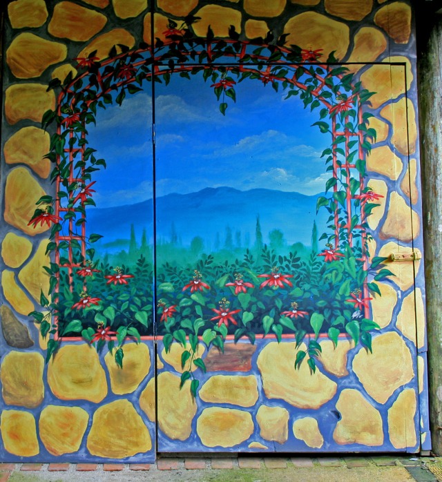 Painted Window, Sueno Azul, Costa Rica