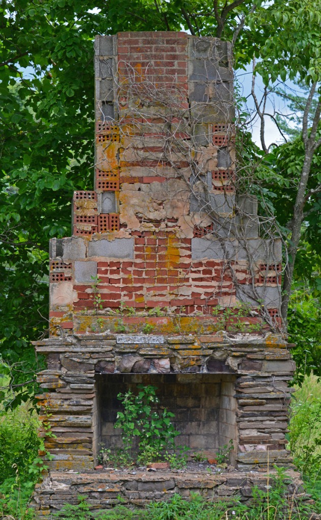 chimney in the field