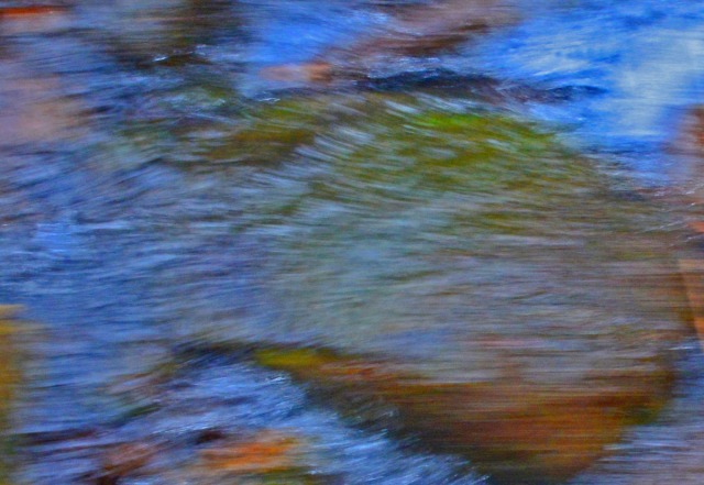 blurred rock