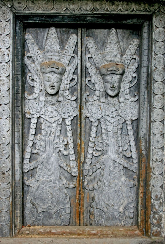 Decorative window in Bali